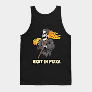 Rest In Pizza Tank Top